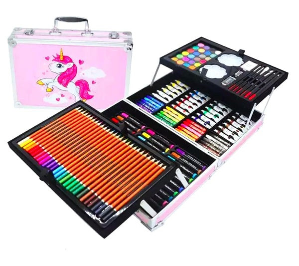 ArtPro: 145-Piece Color Set suitcase Kit