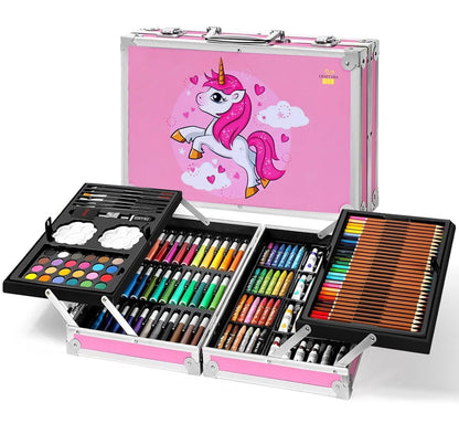 ArtPro: 145-Piece Color Set suitcase Kit