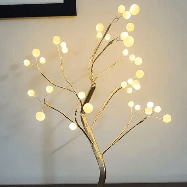 FairyTree: Cozy LED Pearl Bonsai