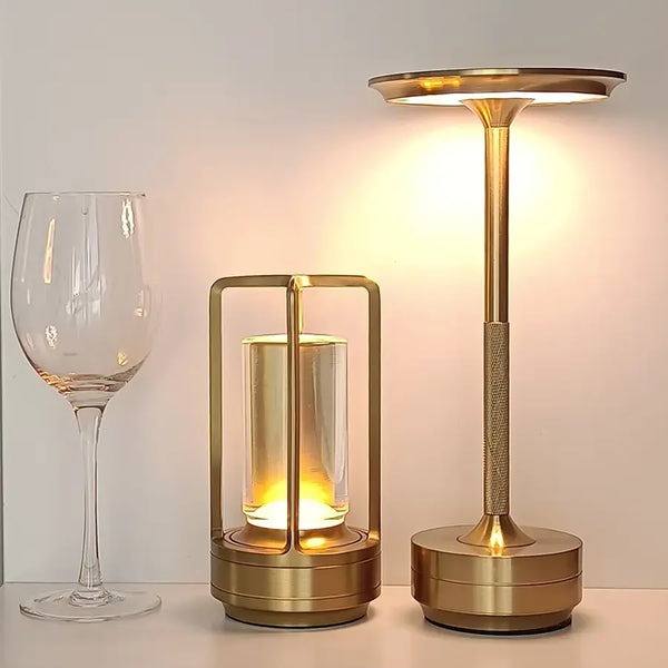 Elegance: Modern Crystal Lamp