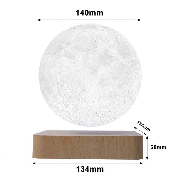 Orbit: Luxe Floating Moon Lamp