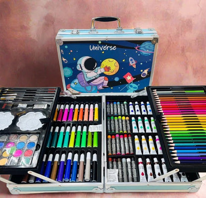 ArtPro: 145-Piece Color Set suitcase Kit